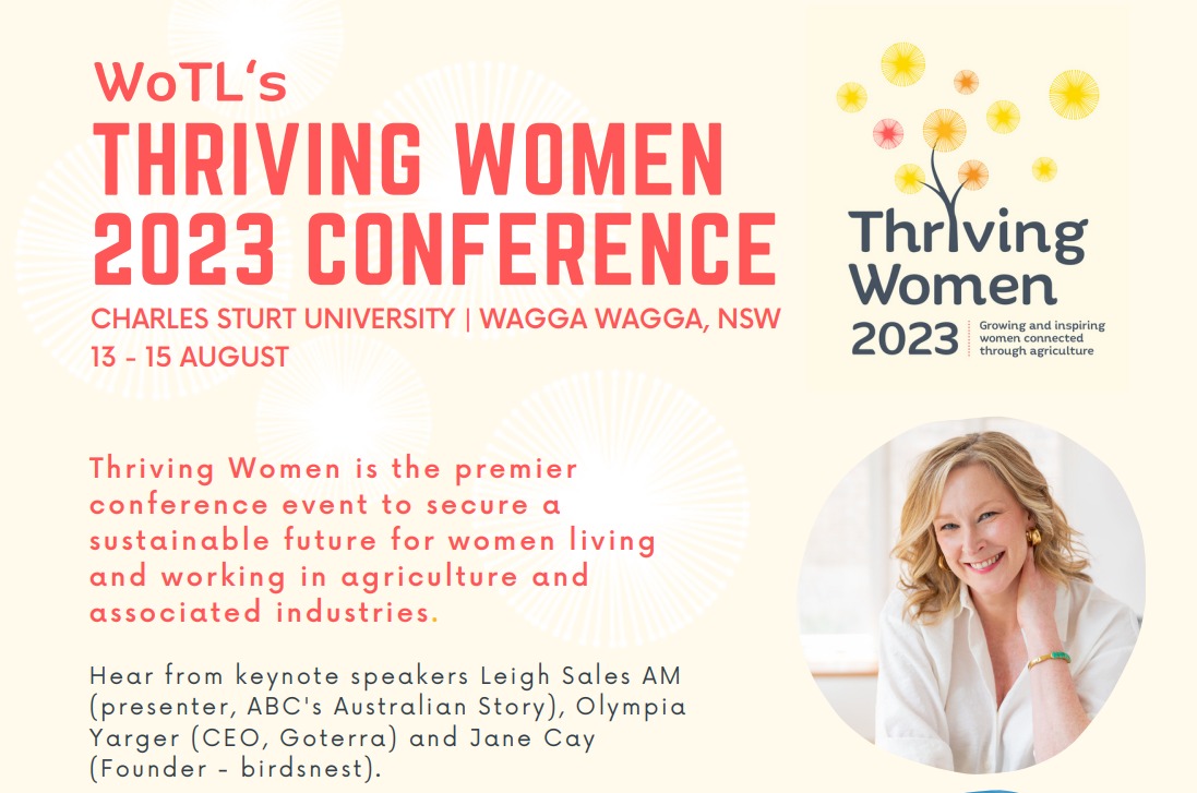 Thriving Women 2023 Conference Meat & Livestock Australia