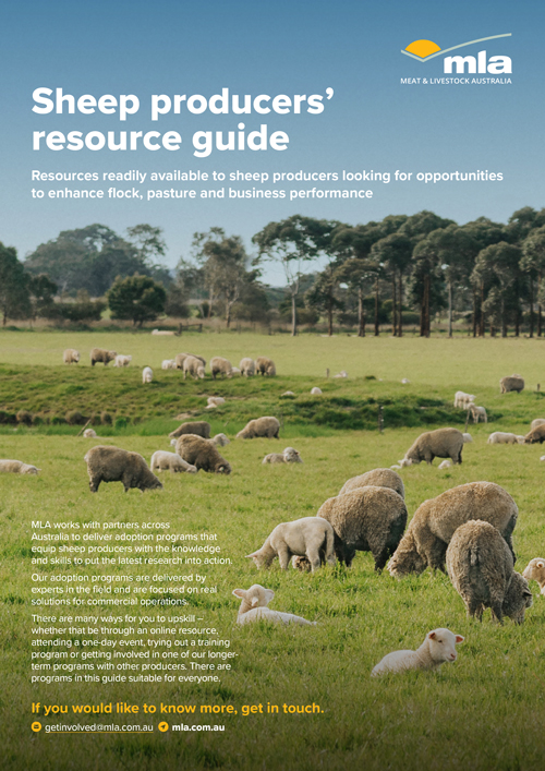 MLA Producers guide to sheep husbandry practices